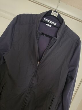 Brady Men's Black Lightweight Zip Jacket Large